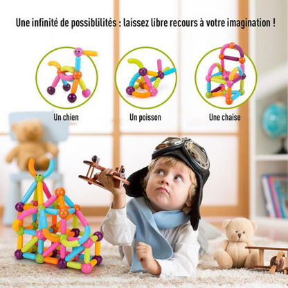 Magnet Construction™ / Ensemble de blocs Magnétiques