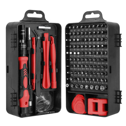 115-in-1 Precisie Schroevendraaierset met Magnetische Reparatietools – ProFix