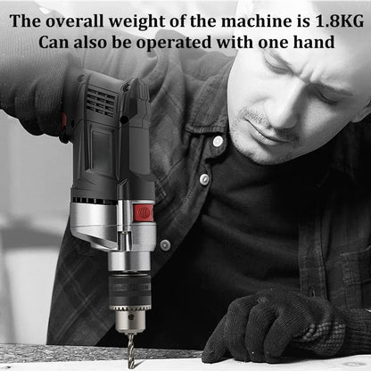 780W Elektrische Hamerboor met Variabele Snelheid – DrillForce