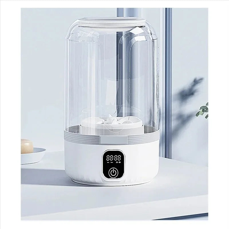 Draagbare Miniwasmachine met LED-display voor Reizen en Kleine Kledingstukken