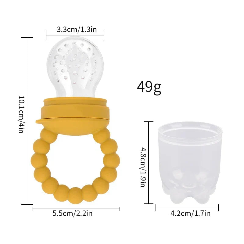 Fruit-speen voor baby's – veilig kauwen & zelfstandig leren eten (1+1 GRATIS actie)