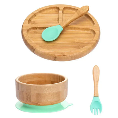Kinderservies Set met Zuignap - EcoFeast