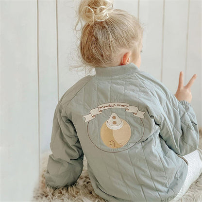 Baby Winterjas met Katoenen Voering – Lio