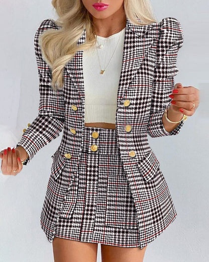 Blazer-Rok-Set Dames - Stijlvol & Combinabel - Thalia