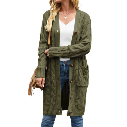 Gebreide dames cardigan met zakken – Noelle