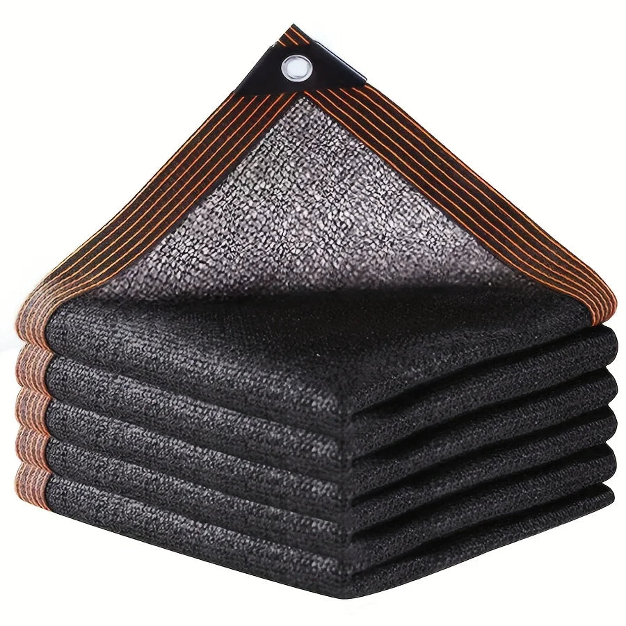 Zwarte schaduwdoek mesh bedekking – SunGuard