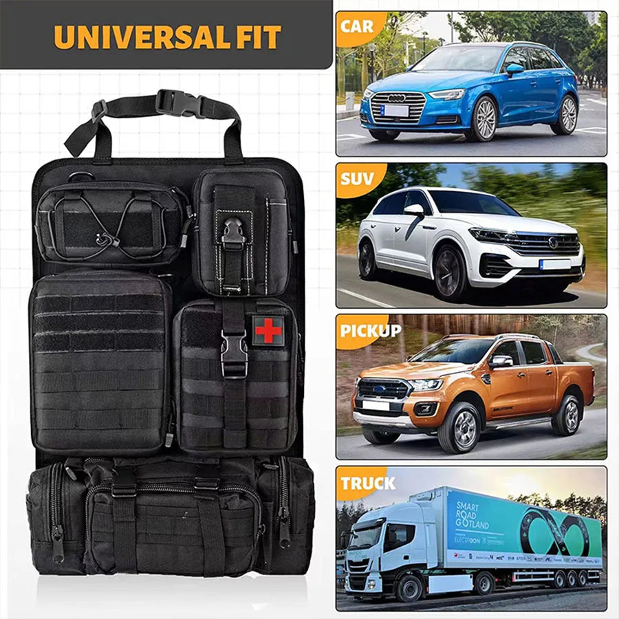Multifunctionele Hangende Auto Organizer - TactiGear