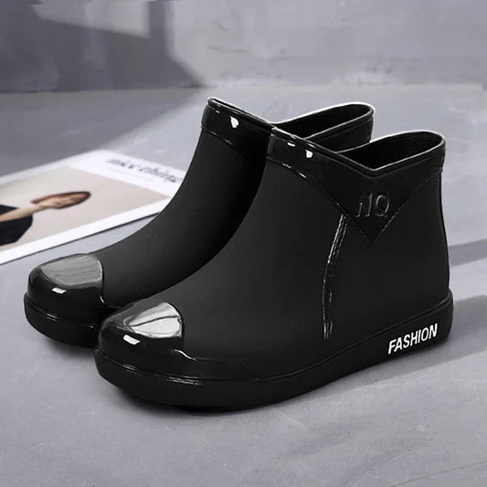 Dames Regenlaarzen waterproof met zijrits – Selis