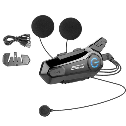 Bluetooth Motorhelm Intercom Headset met 1000m Bereik & IPX6 Waterdicht – RoadComm