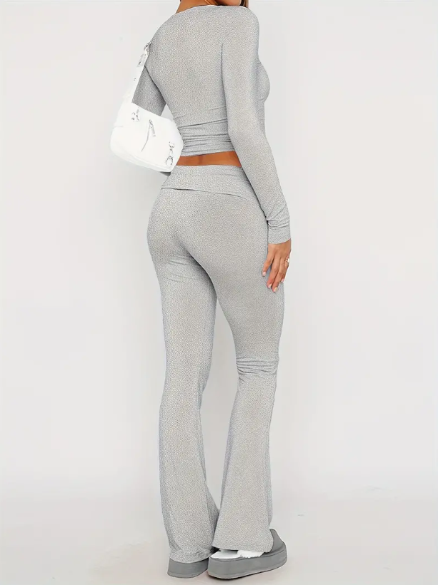 Comfortabele 2-Delige Flare Set – Nova
