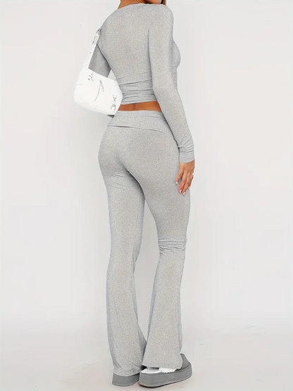 Comfortabele 2-Delige Flare Set – Nova