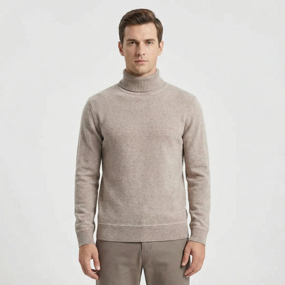Schmal Geschnittener Rollkragen Sweater - Toni