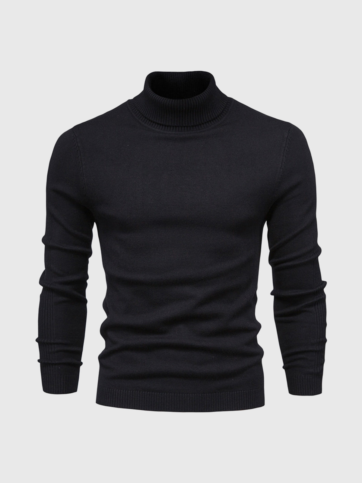 Schmal Geschnittener Rollkragenpullover Für Herren - Dario