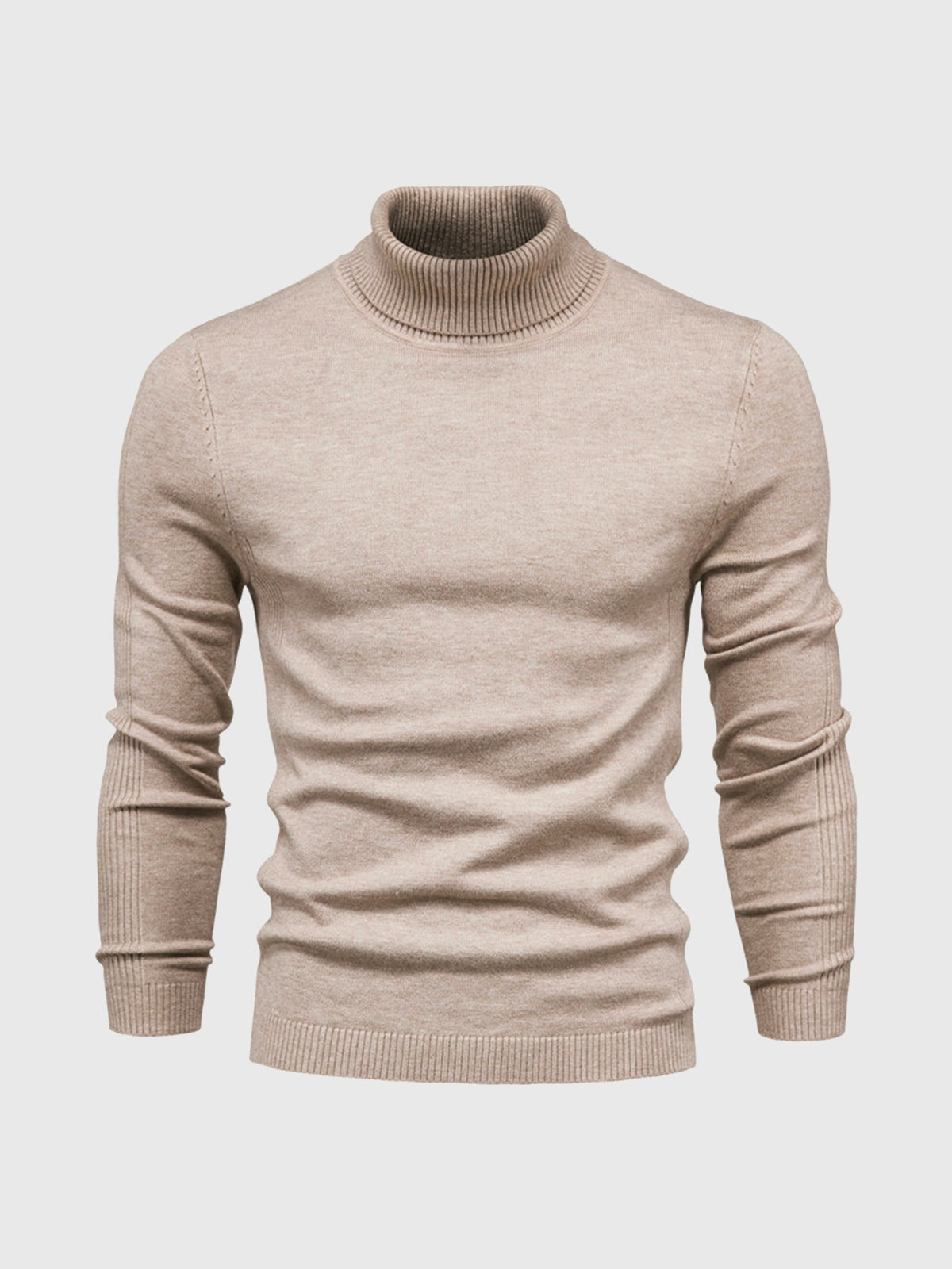 Schmal Geschnittener Rollkragenpullover Für Herren - Dario