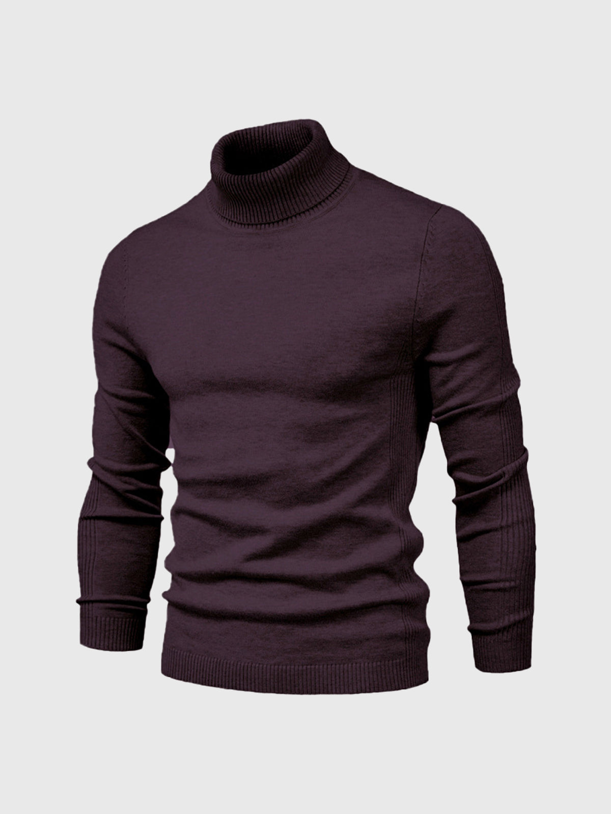Schmal Geschnittener Rollkragenpullover Für Herren - Dario