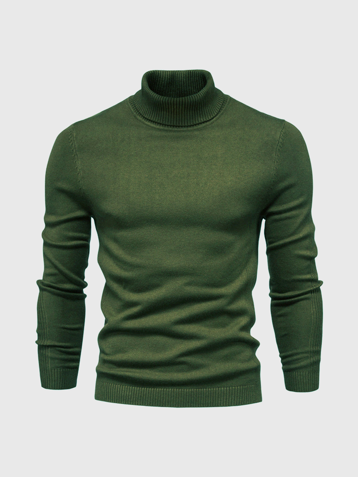 Schmal Geschnittener Rollkragenpullover Für Herren - Dario