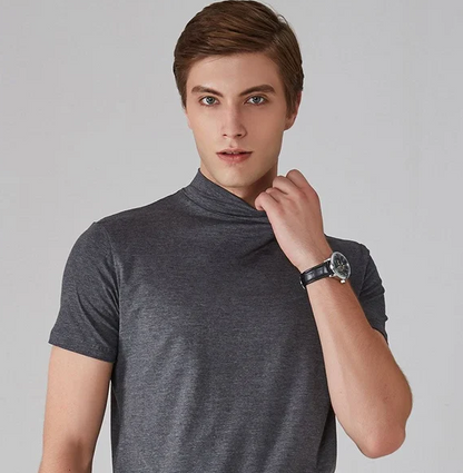 Heren Colshirt met Korte Mouwen - Adrian