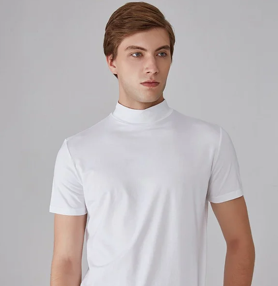 Heren Colshirt met Korte Mouwen - Adrian