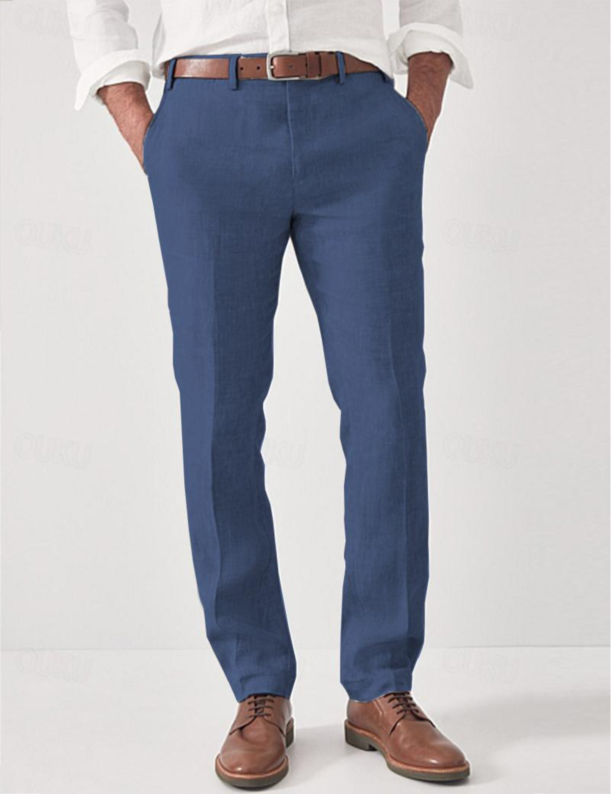 Comfortabele Linnen Herenbroek – Elias