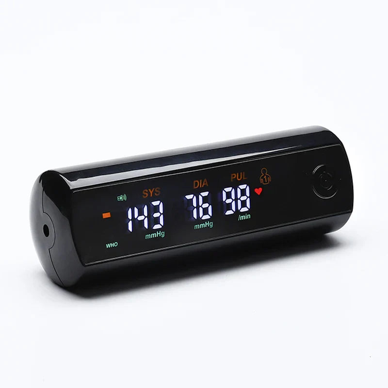 Oplaadbare LCD Bovenarm Bloeddrukmeter met Stembesturing – VitalScan