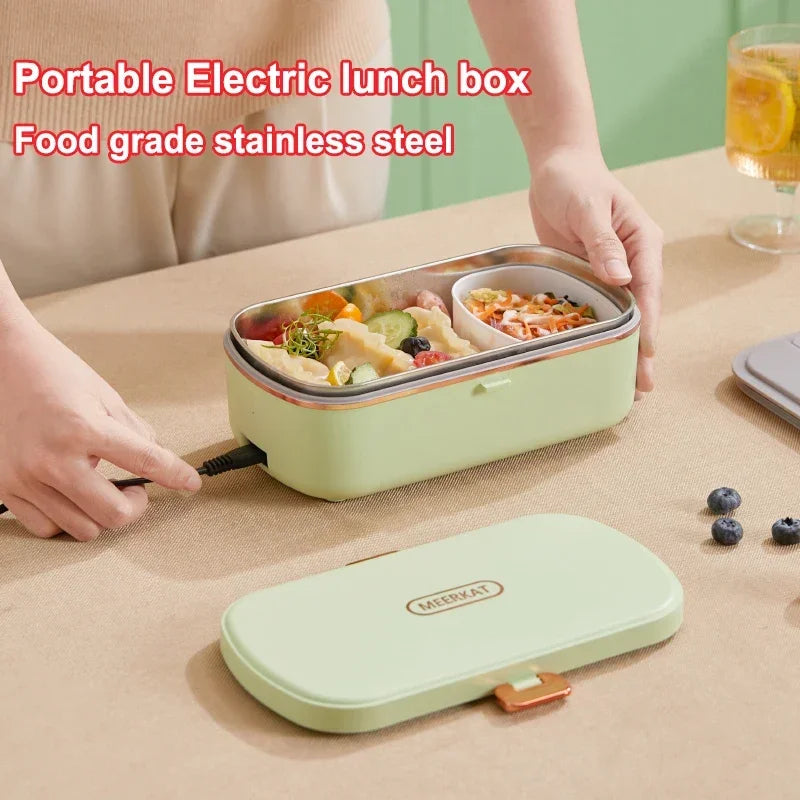 900ml Draagbare Elektrische Lunchdoos Voedselverwarmer met Stoomfunctie – HeatMate