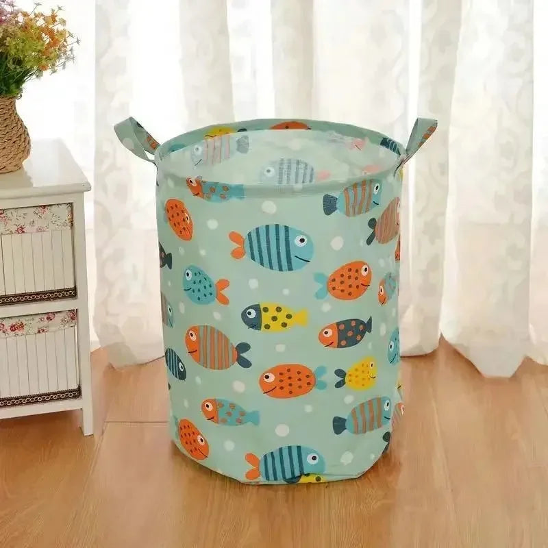 Vouwbare Wasmand & Opbergdoos – Liora