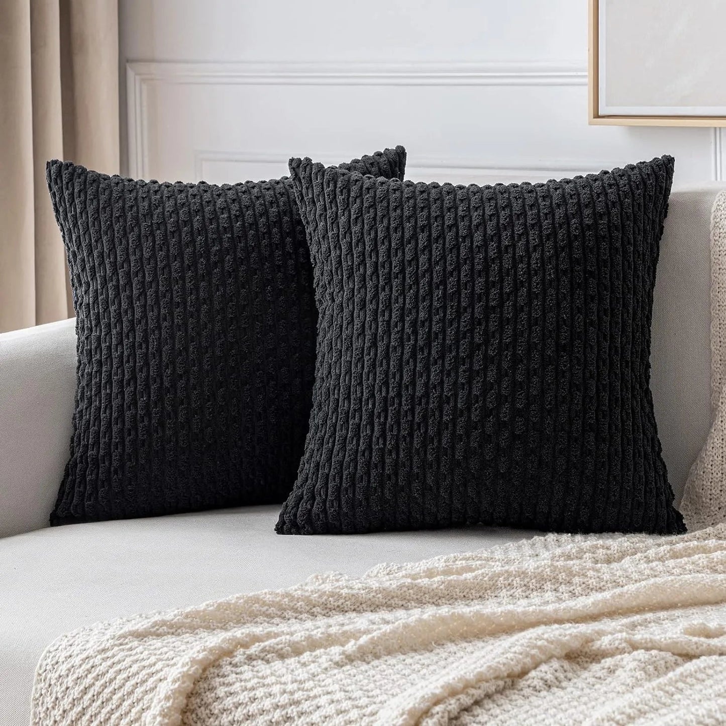 Corduroy Kussenhoezen met Boho-Stijl – Velvia