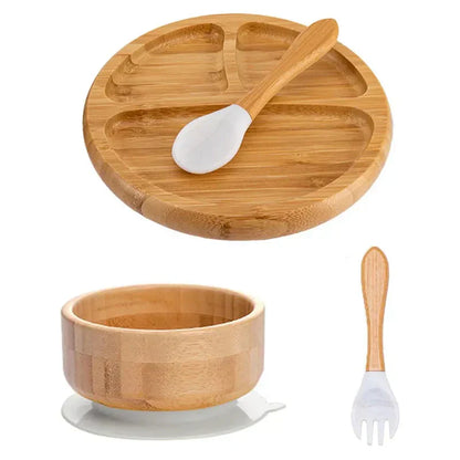 Kinderservies Set met Zuignap - EcoFeast