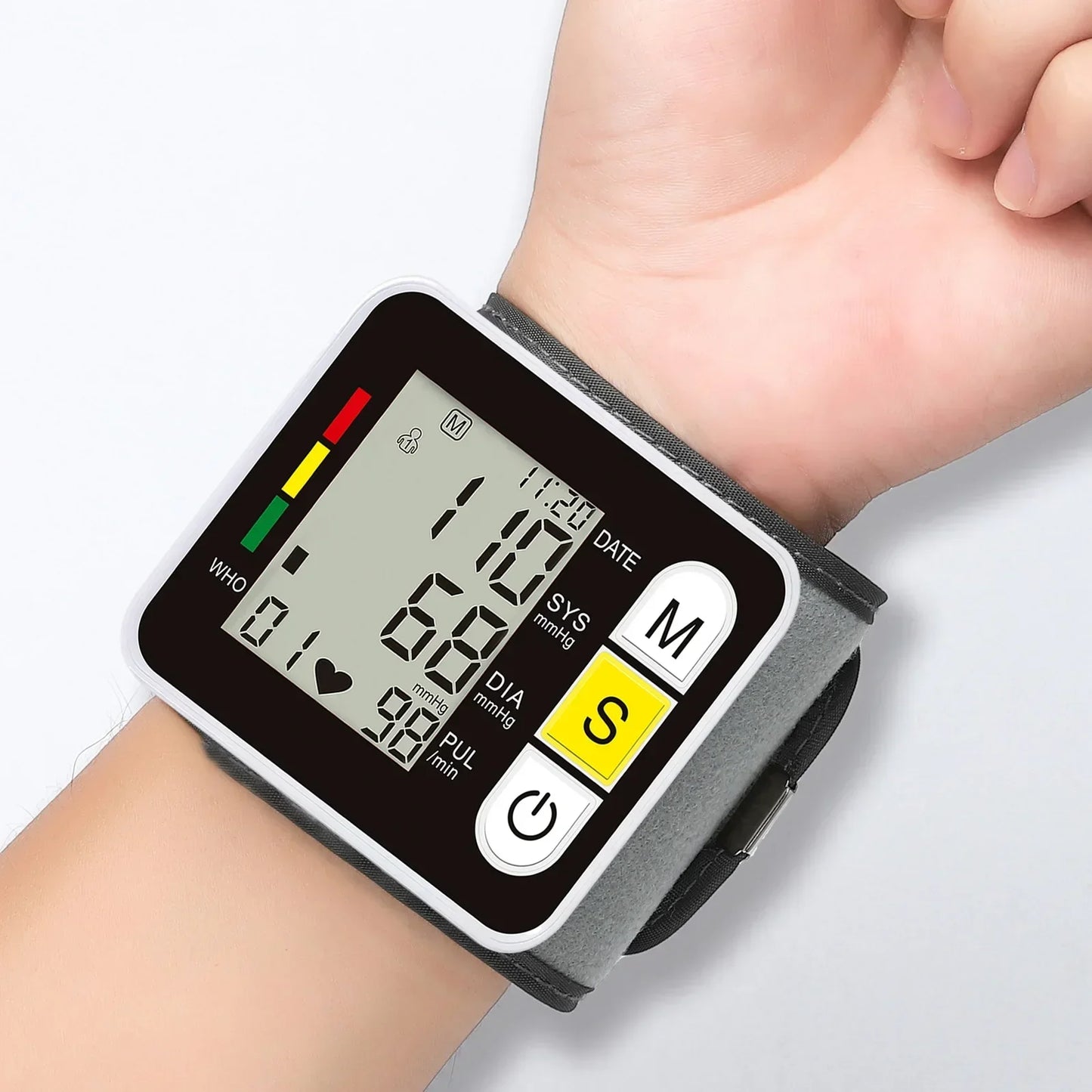 Digitale Pols Bloeddrukmeter met LCD-display – PulseTrack