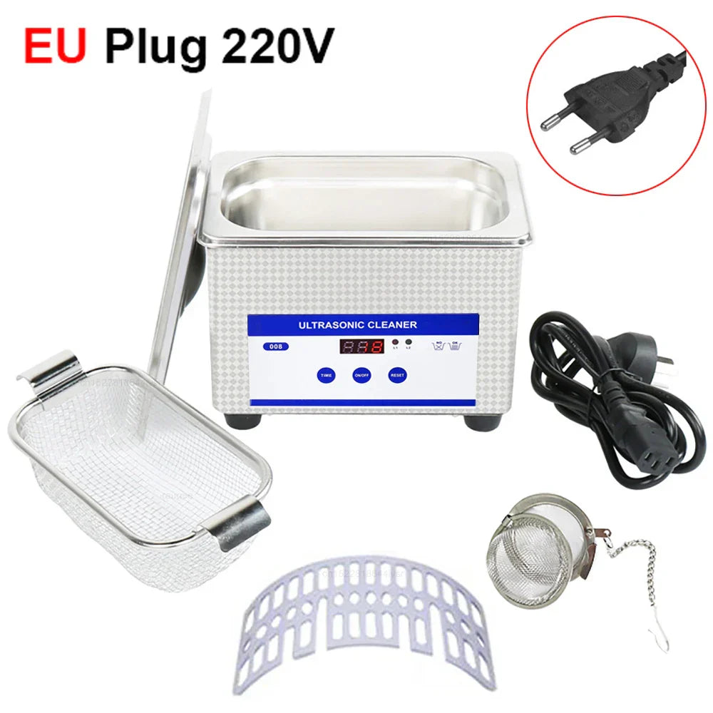 Ultrasone Brilreinigers 40kHz RVS Sieraad Reinigingsmachine – ClearWave