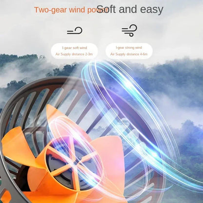 360° Verstelbare 3-Kop Auto Ventilator USB/12V/24V – AirFlow