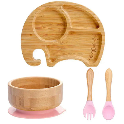 Kinderservies Set met Zuignap - EcoFeast