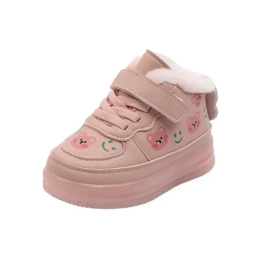 Herfstverlichte kinder-LED-sneakers met comfortzool – HerbstGlimmerStep