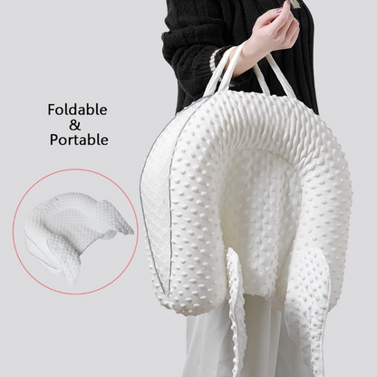 Ergonomisch babynest met rugsteun en mesh-ligvlak – Cosynido