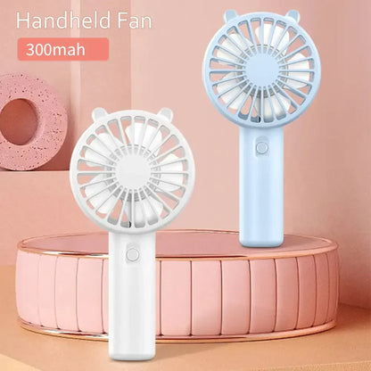 Draagbare USB Oplaadbare Mini Handventilator – Veyra