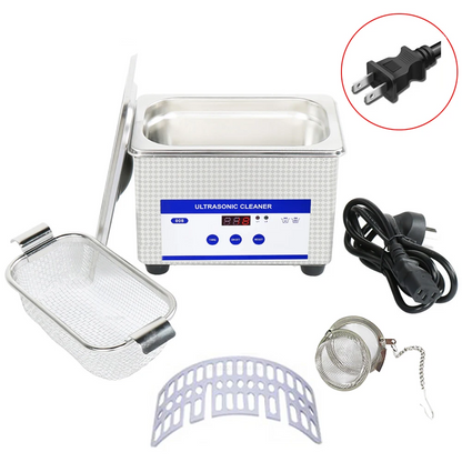 Ultrasone Brilreinigers 40kHz RVS Sieraad Reinigingsmachine – ClearWave