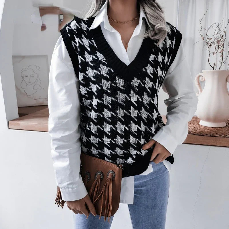 Geruite Dames Spencer – Yara