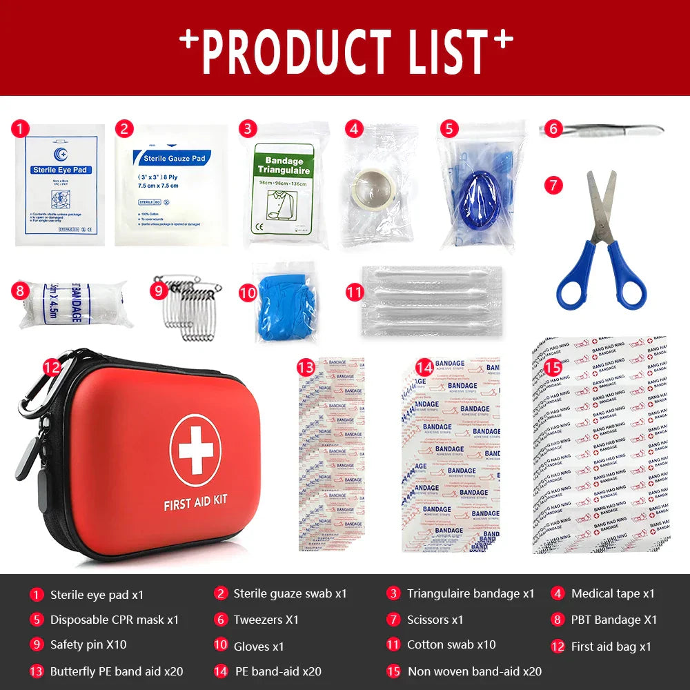 91-delige Eerste Hulp Kit - SafeKit Pro