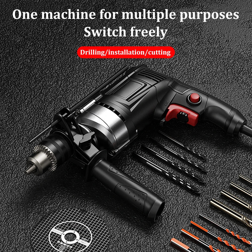 780W Elektrische Hamerboor met Variabele Snelheid – DrillForce
