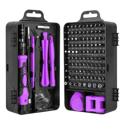115-in-1 Precisie Schroevendraaierset met Magnetische Reparatietools – ProFix