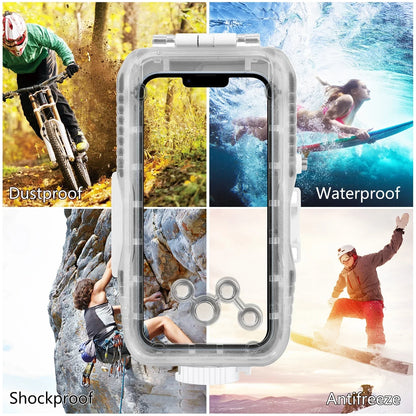 Waterdichte Duikbehuizing voor iPhone met 40m Dieptebescherming & Touchbediening – AquaShield