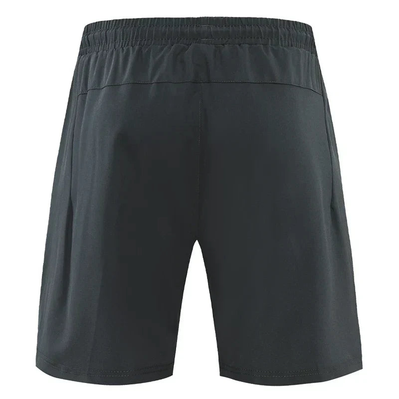 Sportieve & Stijlvolle Slim-Fit Trainingsshorts met Ritszakken – Kian
