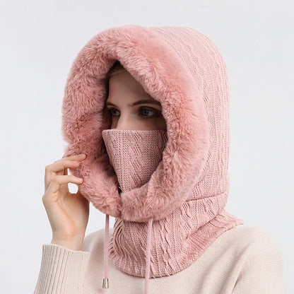3-in-1 Winter Sjaal en Muts voor Dames - Isabella