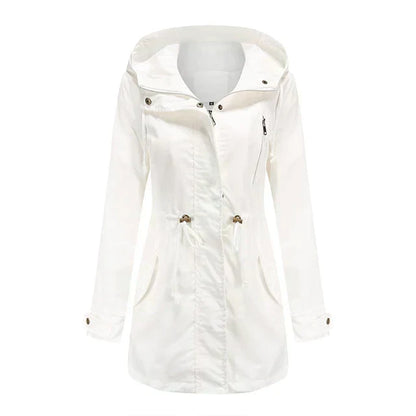 Stijlvolle Dames Jas met Capuchon – Marielle