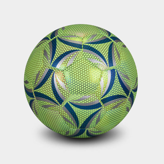 Lichtgevende voetbal met reflecterend effect – Voor speelplezier overdag en 's nachts