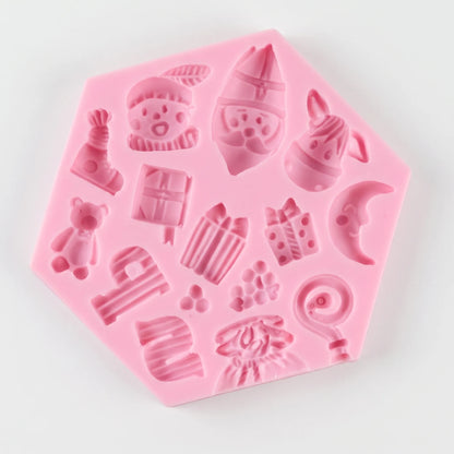 Siliconen Bakvorm Voor Feestelijke Figuren - FestiShape