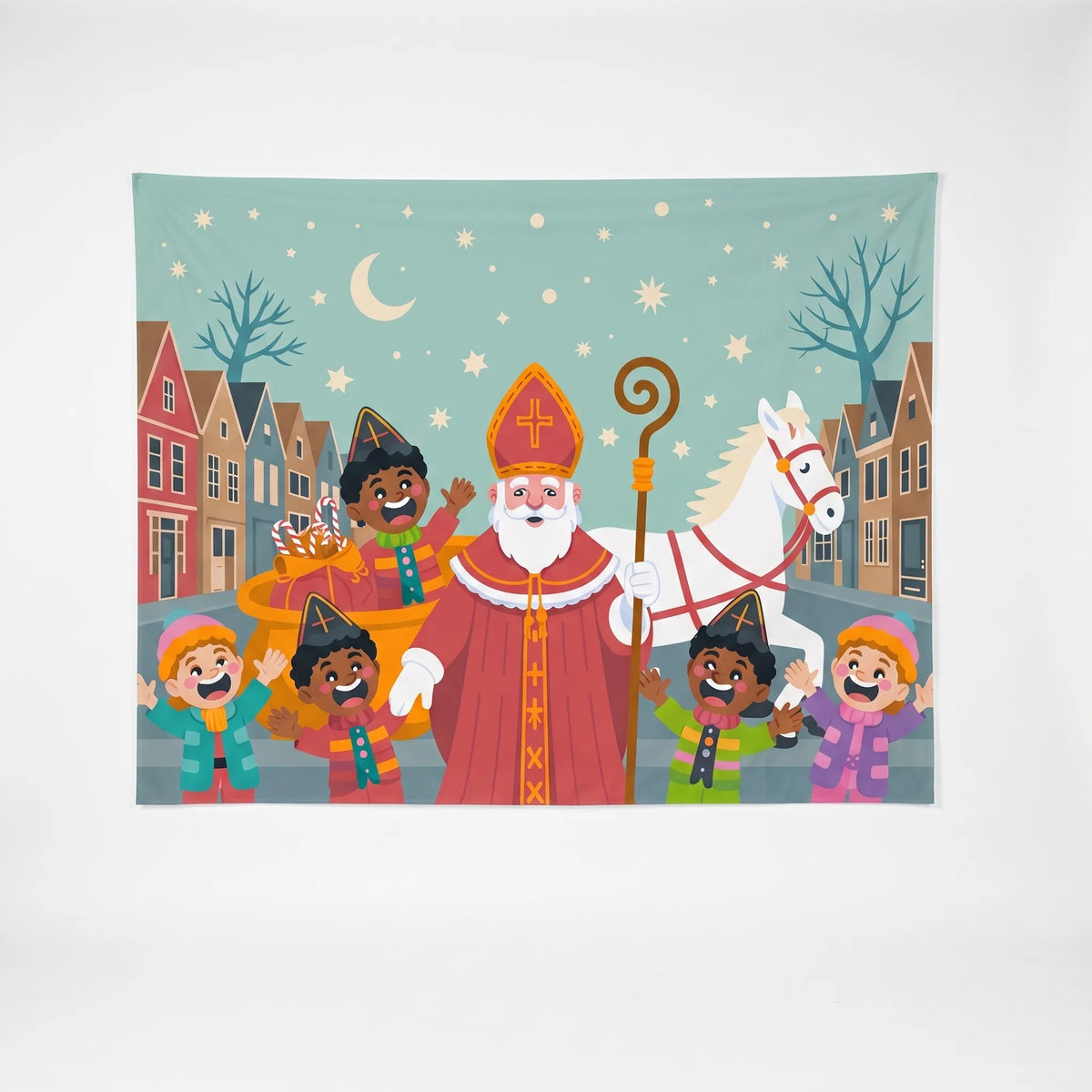 Sinterklaas Fotografie Achtergrond - FestivDrop