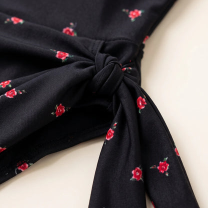 Skirted Floral One-Piece Swimsuit - Covelis
