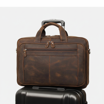 Skórzana Torba Na Laptopa - TechBag