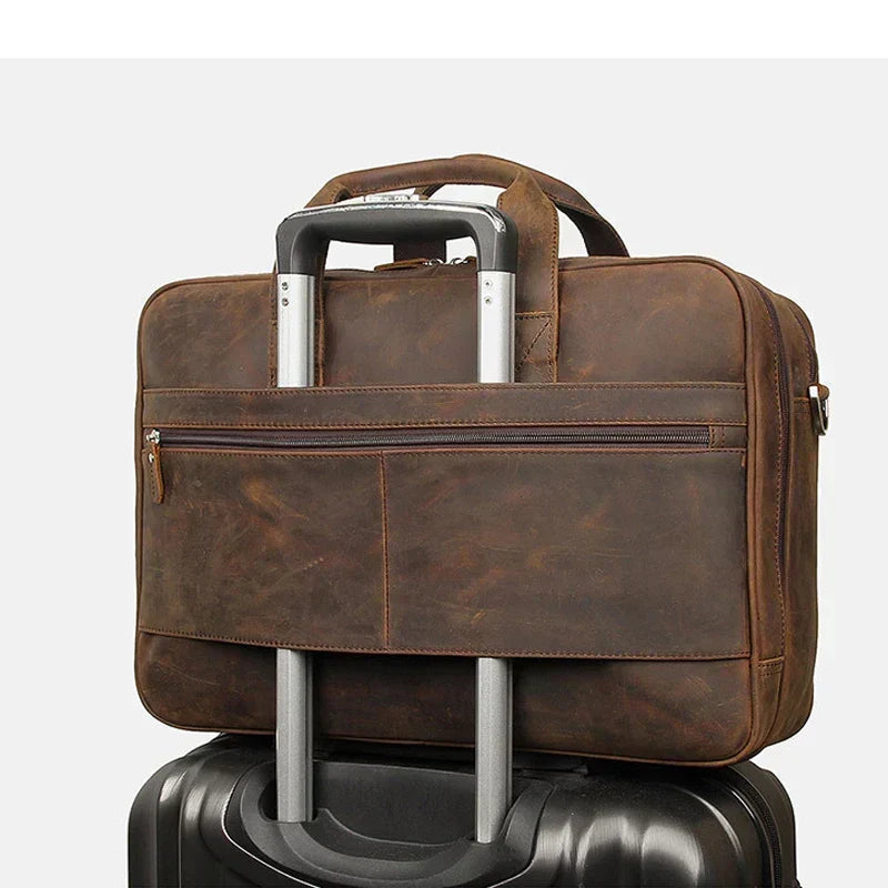 Skórzana Torba Na Laptopa - TechBag
